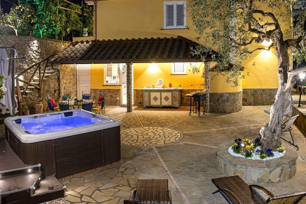 Casa La Cycas Villa Massa Lubrense Exteriör bild